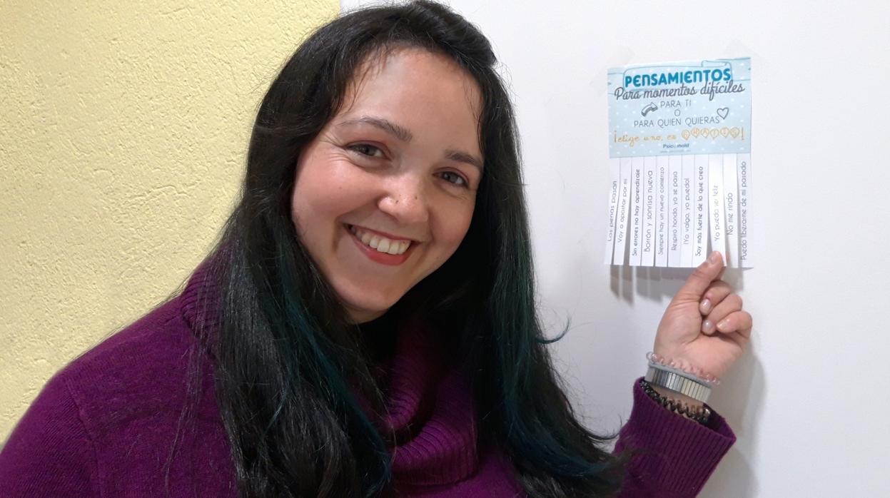 Margarita, participante del programa de atención integral a mujeres con enfermedad mental de Feafes y la Secretaría Xeral de Igualdade