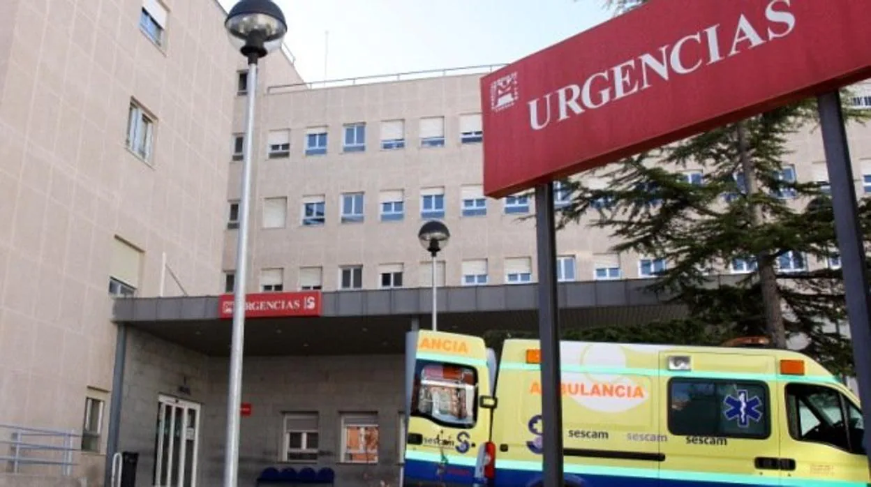Entrada a las urgencias del Hospital Virgen de la Luz de Cuenca