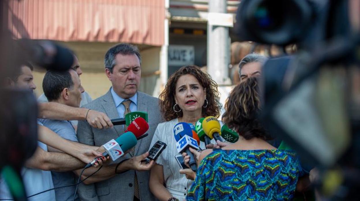 La ministra de Hacienda en funciones María Jesús Montero