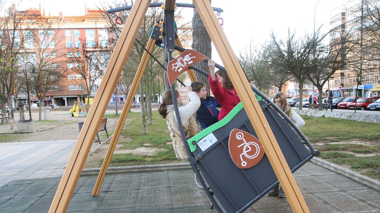 Imagen de archivo de un parque infantil