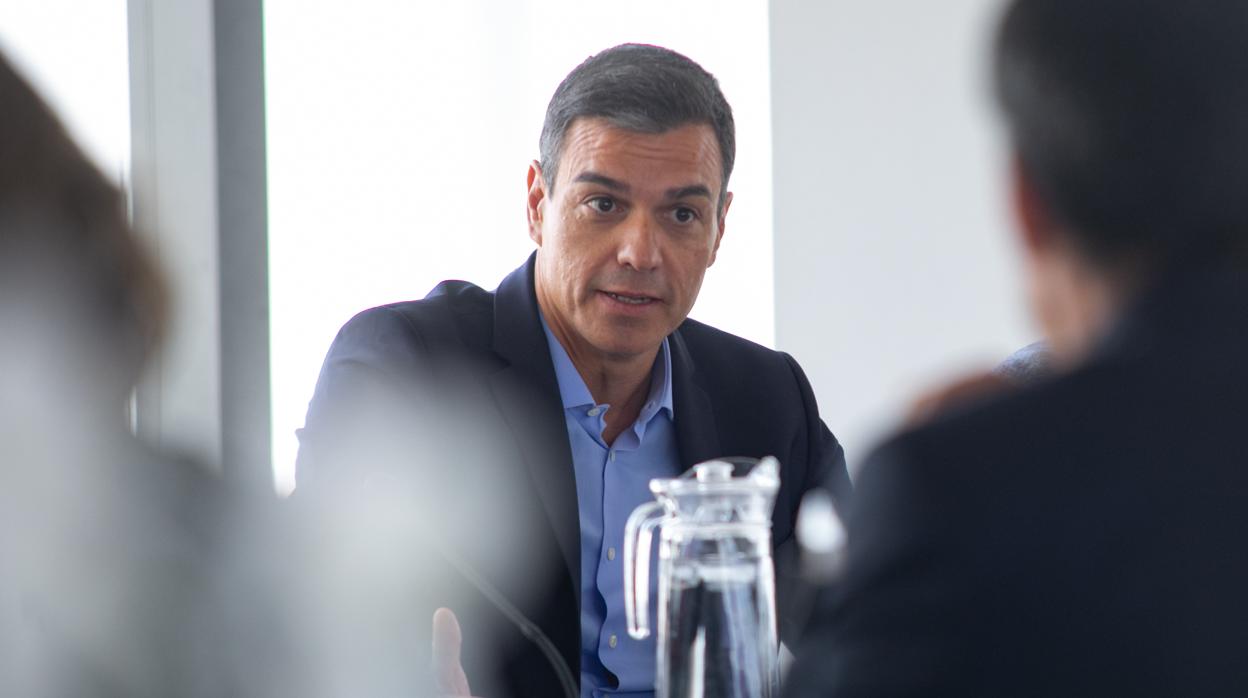 Pedro Sánchez, presidente del Gobierno en funciones