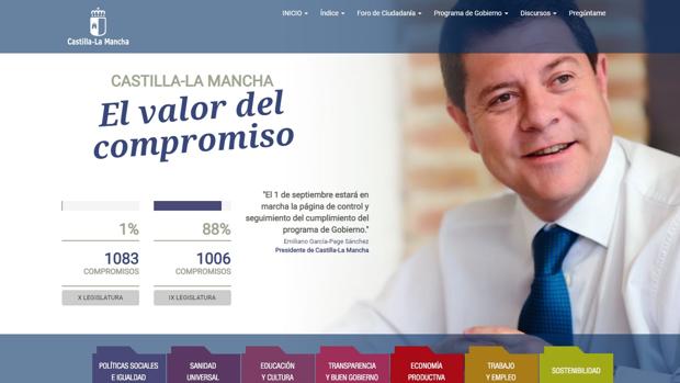 La Junta presenta un nuevo portal de compromisos, con 1.083 en la X legislatura