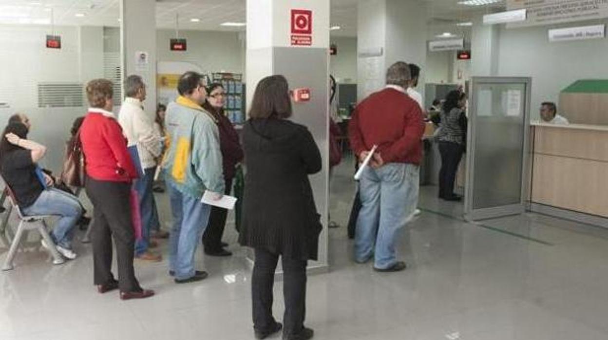 Una de las oficinas de empleo de Castilla-La Mancha