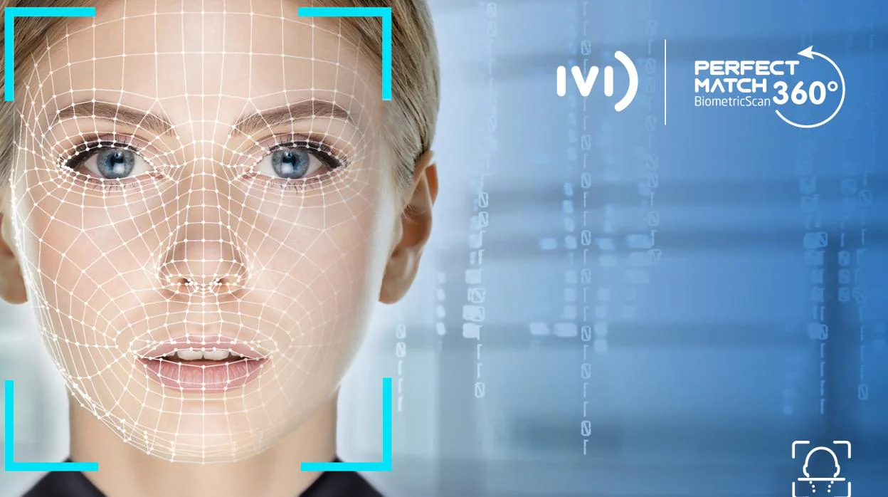 Imagen difundida por IVI sobre su programa biométrico para asegurar el parecido facial de padres e hijos