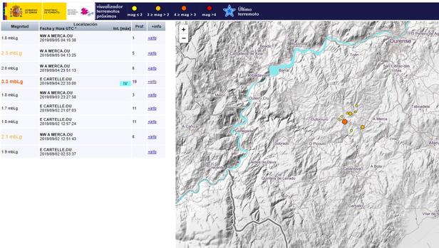 Un temblor, el de mayor intensidad en 21 años, se deja sentir en la comarca de Celanova