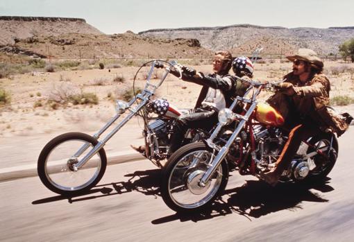Imagen conocida de la película Easy Rider