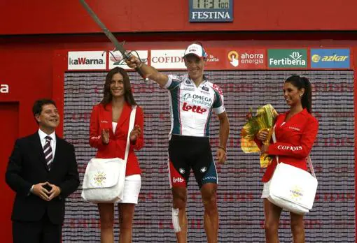 El belga Philippe Gilbert, también campeón del mundo, venció en Toledo el 17 de septiembre de 2010