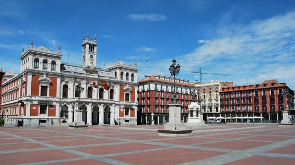 Imagen de archivo de la Plaza Mayor de Valladolid