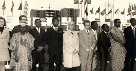 Feria del Atlántico de Canarias en los años setenta en Infecar