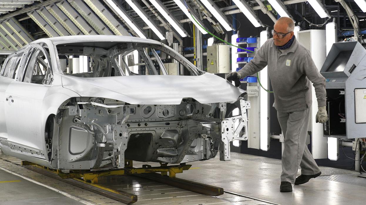 Factoría de Renault en Villamuriel de Cerrato, en Palencia