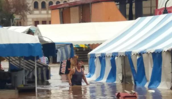 Las lluvias causan quince incidencias durante la noche en Castilla-La Mancha