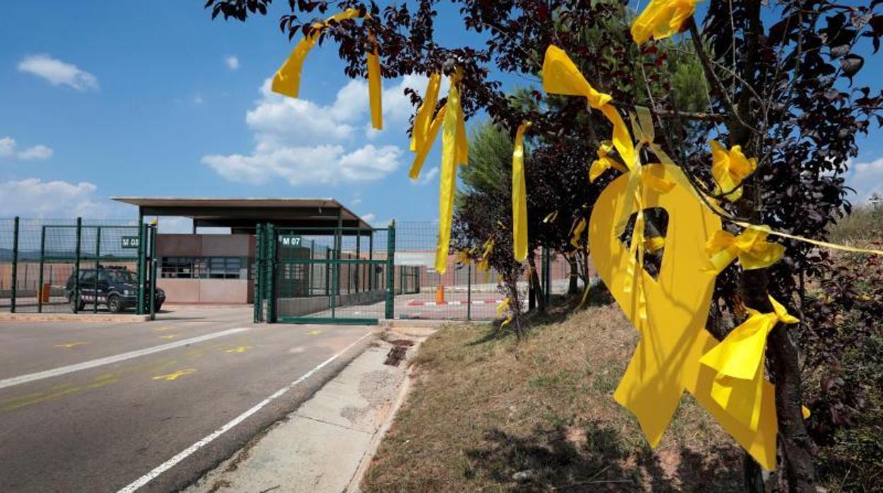 Entrada de la prisión de Lledoners, en Barcelona