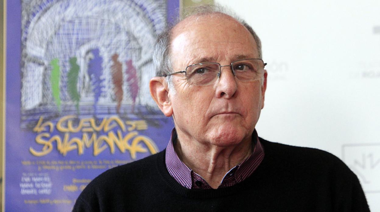 El actor durante la presentación de «La cueva de Salamanca» en Toledo