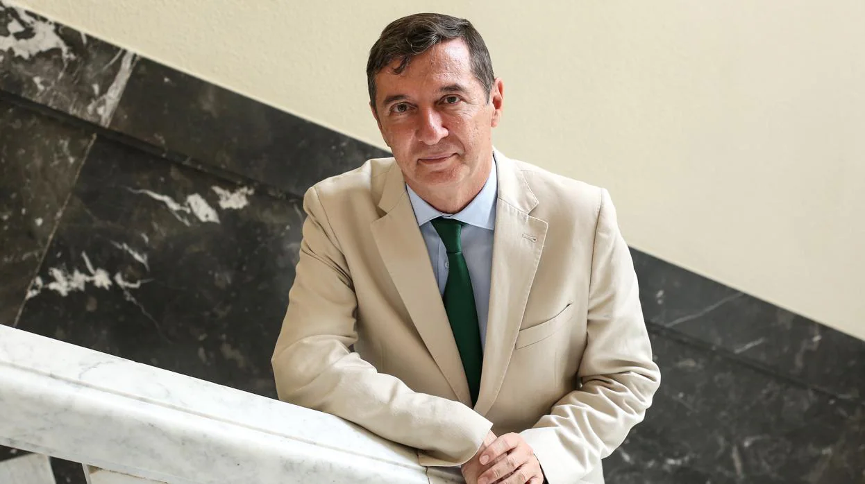 Juan Ramón Brigidano posa para ABC