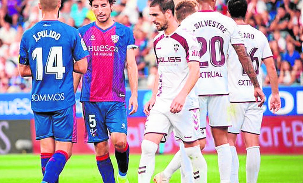 El Albacete aguantó el 0-1 todo el partido