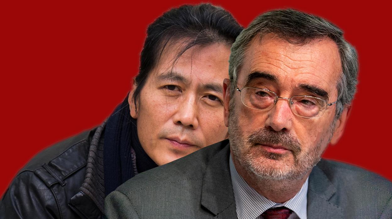 Byung-Chul Han posa para ABC en Barcelona en febrero de 2018