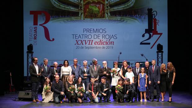 Premios Teatro de Rojas: una gala con sonrisas y mucha música