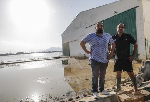 Dos agricultores afectados en la Vega Baja por las inundaciones