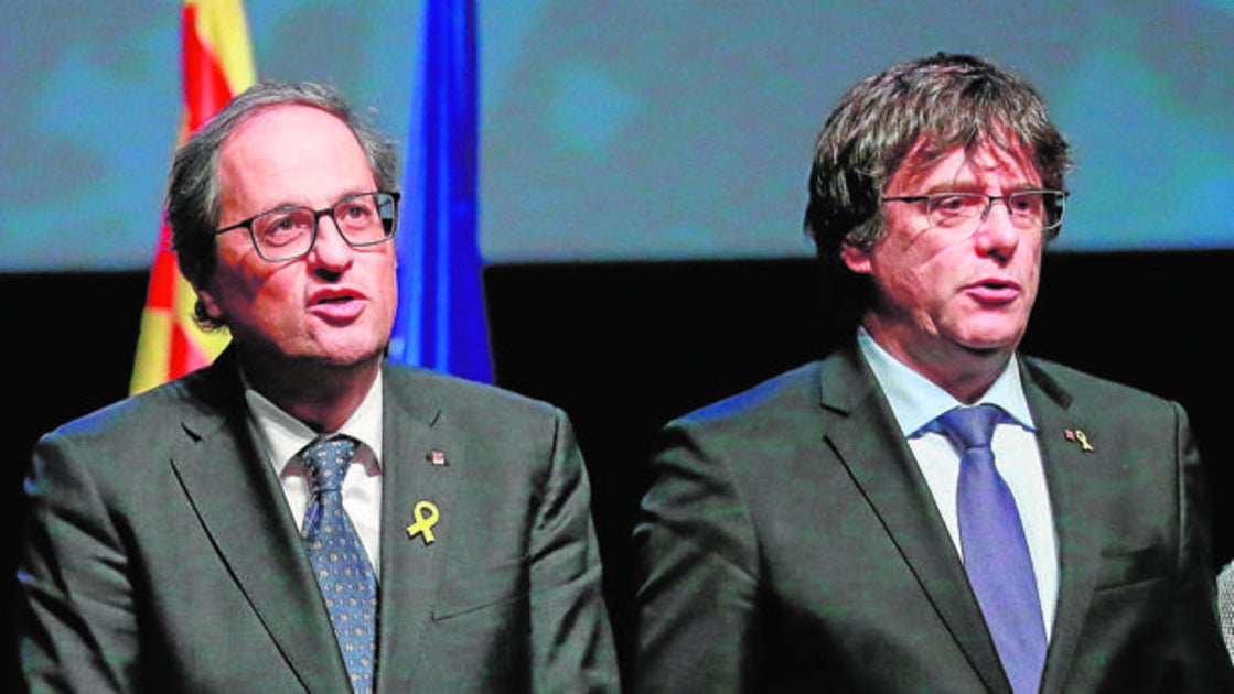 Quim Torra y Carles Puigdemont