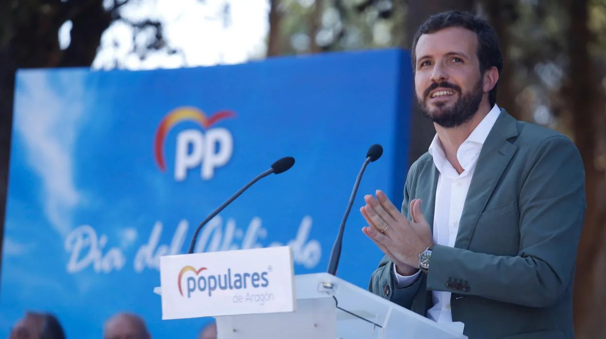 Pablo Casado, líder del PP