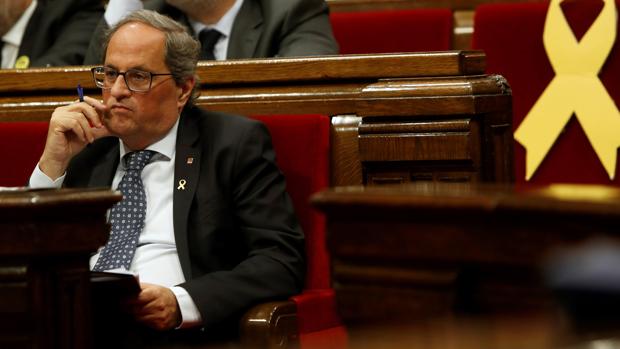 La moción de censura contra Quim Torra se votará el próximo lunes