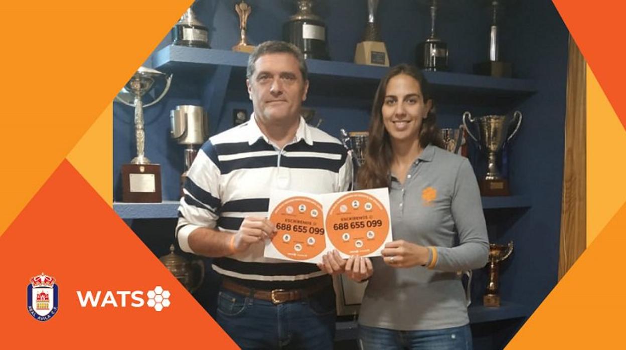 El Real Ávila, primer club de la Comunidad que implanta el Teléfono contra la Violencia