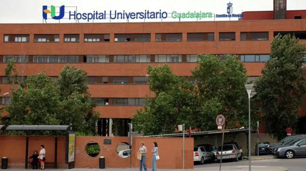 Acceso al hospital de Guadalajara