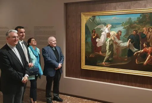 Presentación del cuadro de Madrazo en el Museo Catedral de Santiago