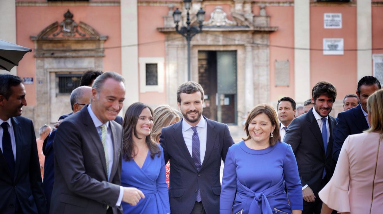 Imagen de Pablo Casado toma este miercoles en Valencia