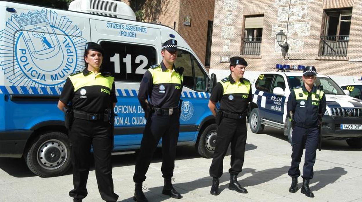 Los agentes de la Policía Municipal de Madrid