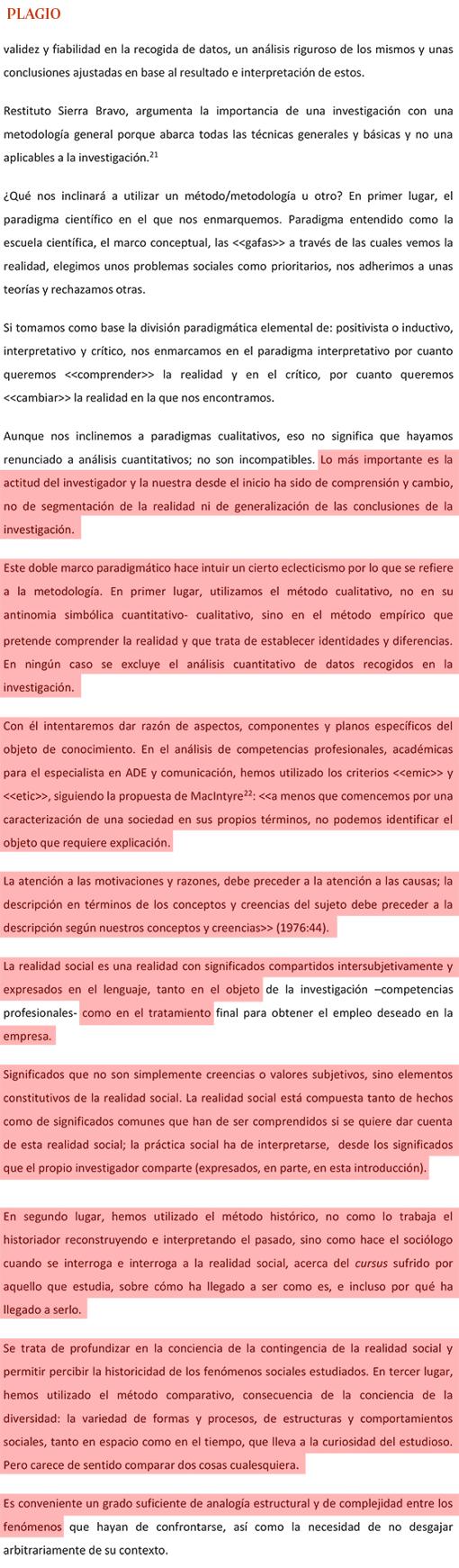 Así plagió Daniel Barquero a su hermana en un artículo científico