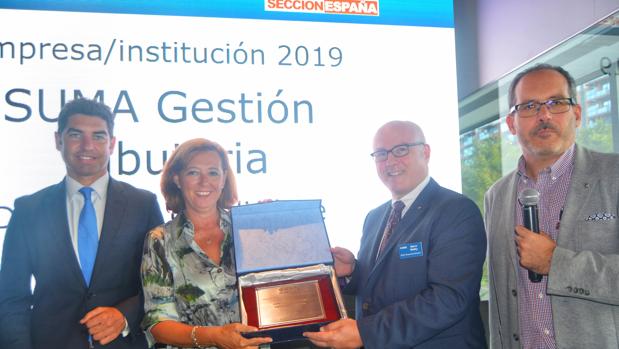 Suma recibe el premio del IEEE a la Institución-Empresa del año 2019 por su transformación digital