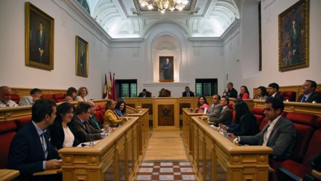 El Pleno del Ayuntamiento, en la tarde de ayer