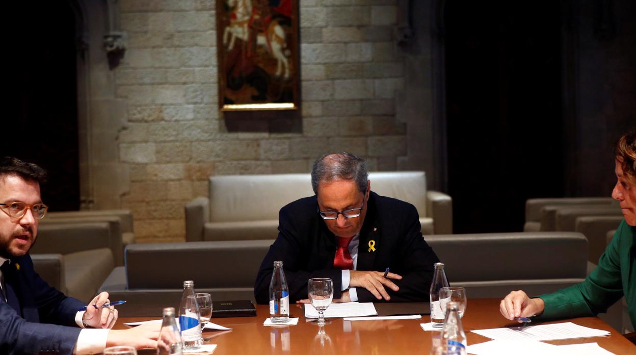 Torra responde al plantón de Sánchez diciéndole que no le dé «lecciones» contra la violencia