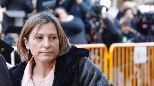 Carme Forcadell: «Lloré al ver la violencia en la calle, no con la sentencia del juicio»