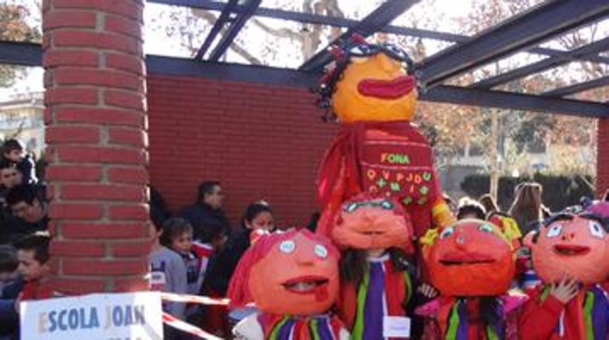 Imagen de un colegio de Sant Vicenç dels Horts