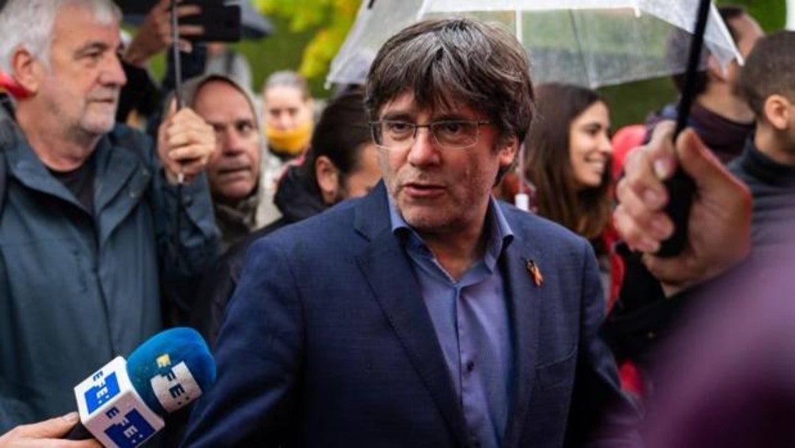 Carles Puigdemont, esta semana, en Bélgica