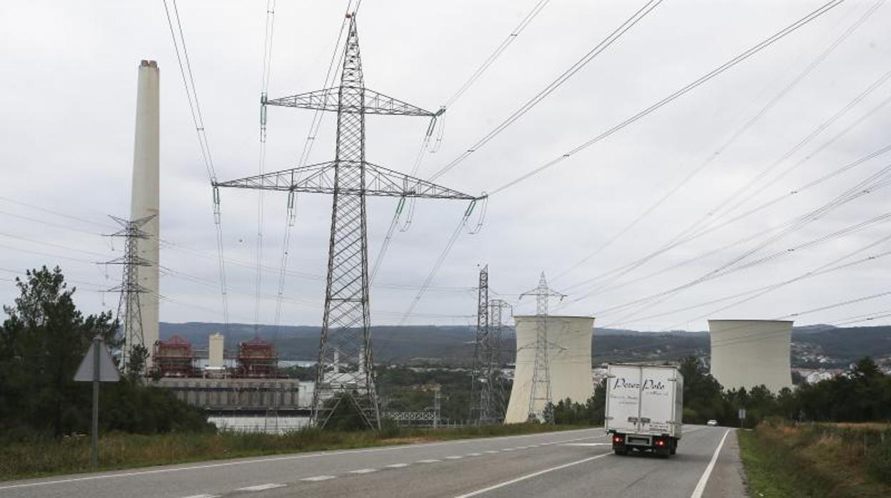 La central térmica de Endesa en el municipio copruñés de As Pontes