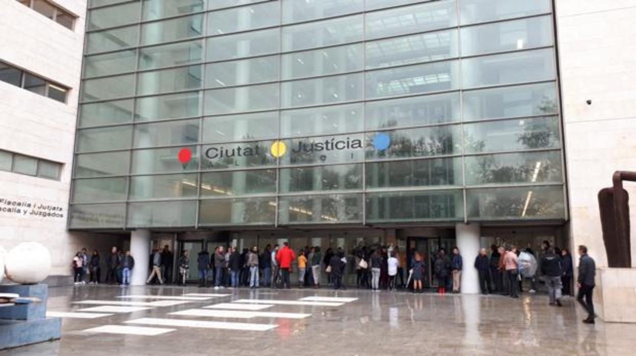 Acceso a la Ciudad de la Justicia en Valencia