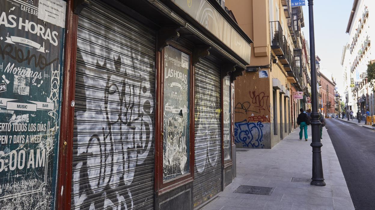 El local «The High Class» estaba en la calle de la Magdalena, en Lavapiés