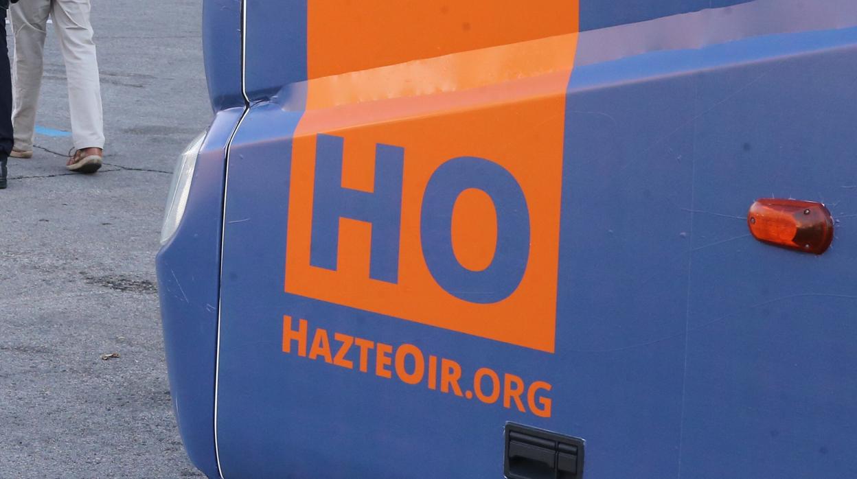 Autobús de HazteOir.org en una imagen de archivo