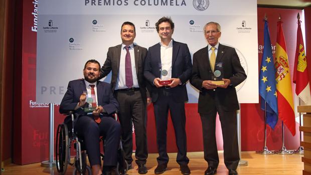 Bahamontes, Pepe Rodríguez y Amores, premios «Columela»