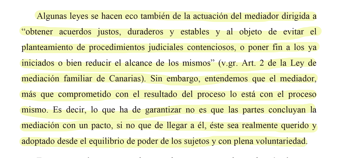 Fragmento del segundo artículo de la profesora García