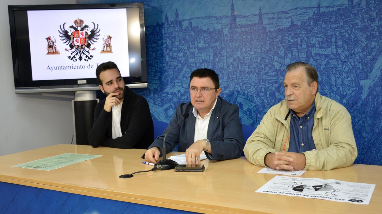 José Julián Uceta, Teo Garcia y José María Jiménez, ayer en la rueda de prensa