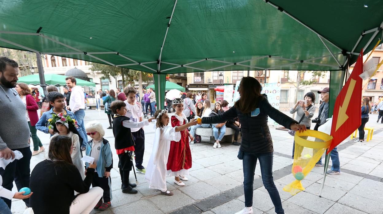 Las actividades se han realizado en la plaza de Zocodover