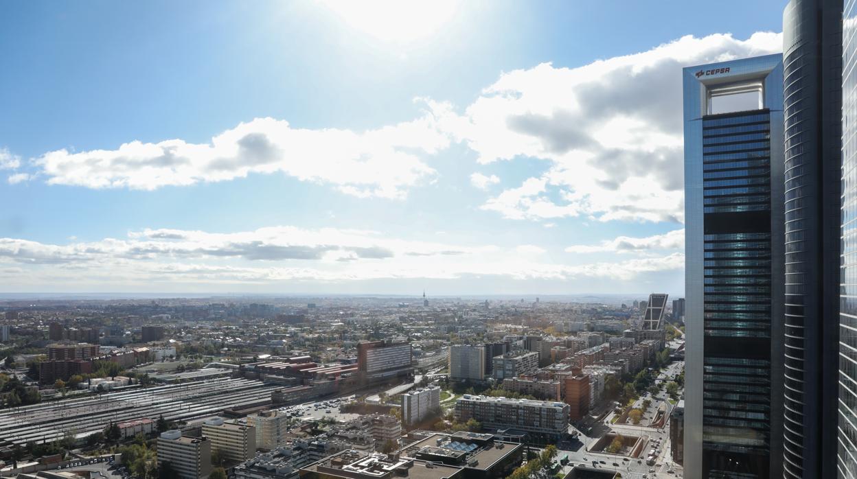 Imagen de lo que será la operación Chamartín en la zona norte de Madrid