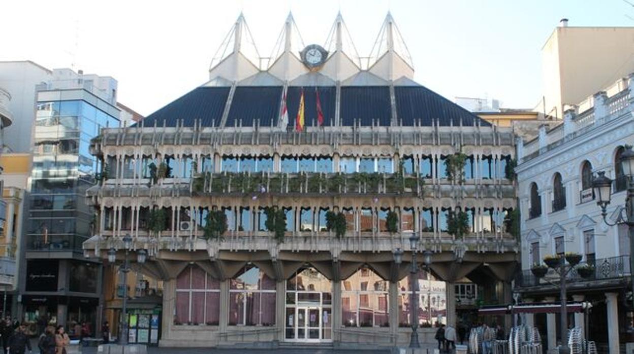 Entrada principal al Ayuntamiento de Ciudad Real