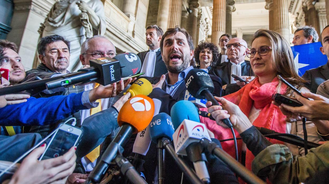 Toni Comín, uno de los exconsejeros catalanes huidos de la Justicia española en Bélgica, en una imagen de archivo