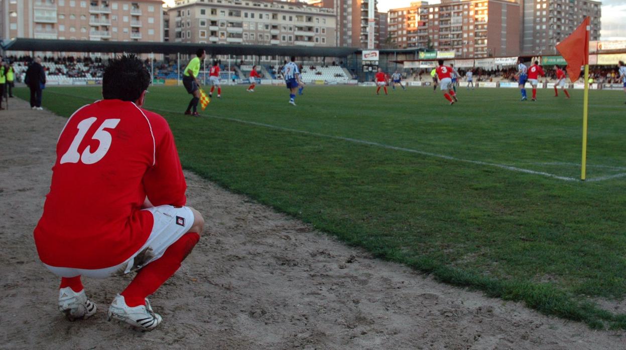 Imagen de archivo de un partido de fútbol