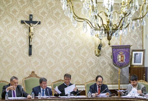 Pleno de la Diputación de Burgos celebrado este viernes